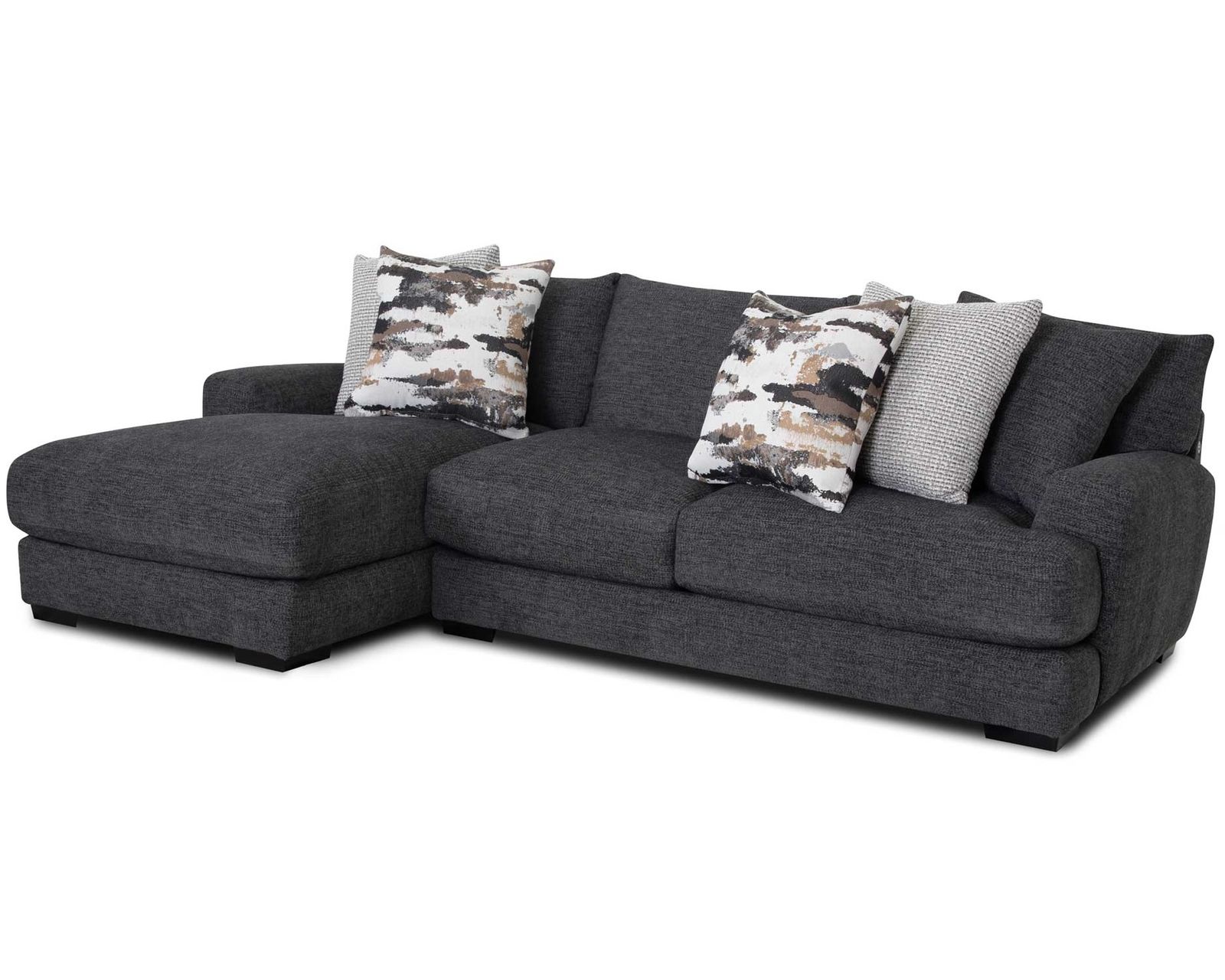 Collins 810 Modular Sectional (Modern Comfort. Performance Fabric. Made for Real Life) - Layout B: Two Piece Sectional 65.5" x 115.5"