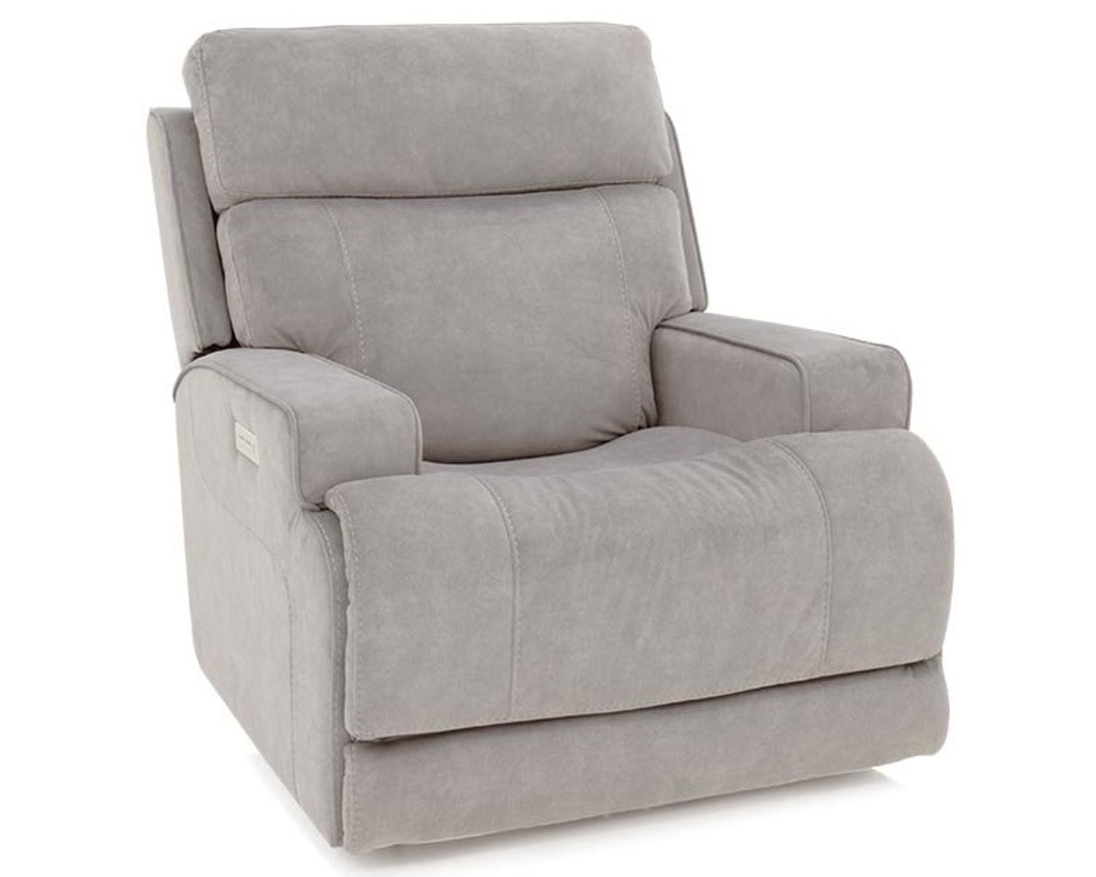 Ashbee Zero Gravity Power Recliner w/Power Head Rest & 3" Footrest Extension (Dove) In stock