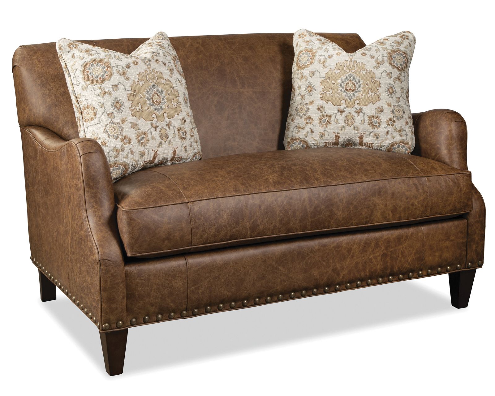 Cotswold L0503 Leather Settee (+40 leathers) - Cotswalds 55" Settee