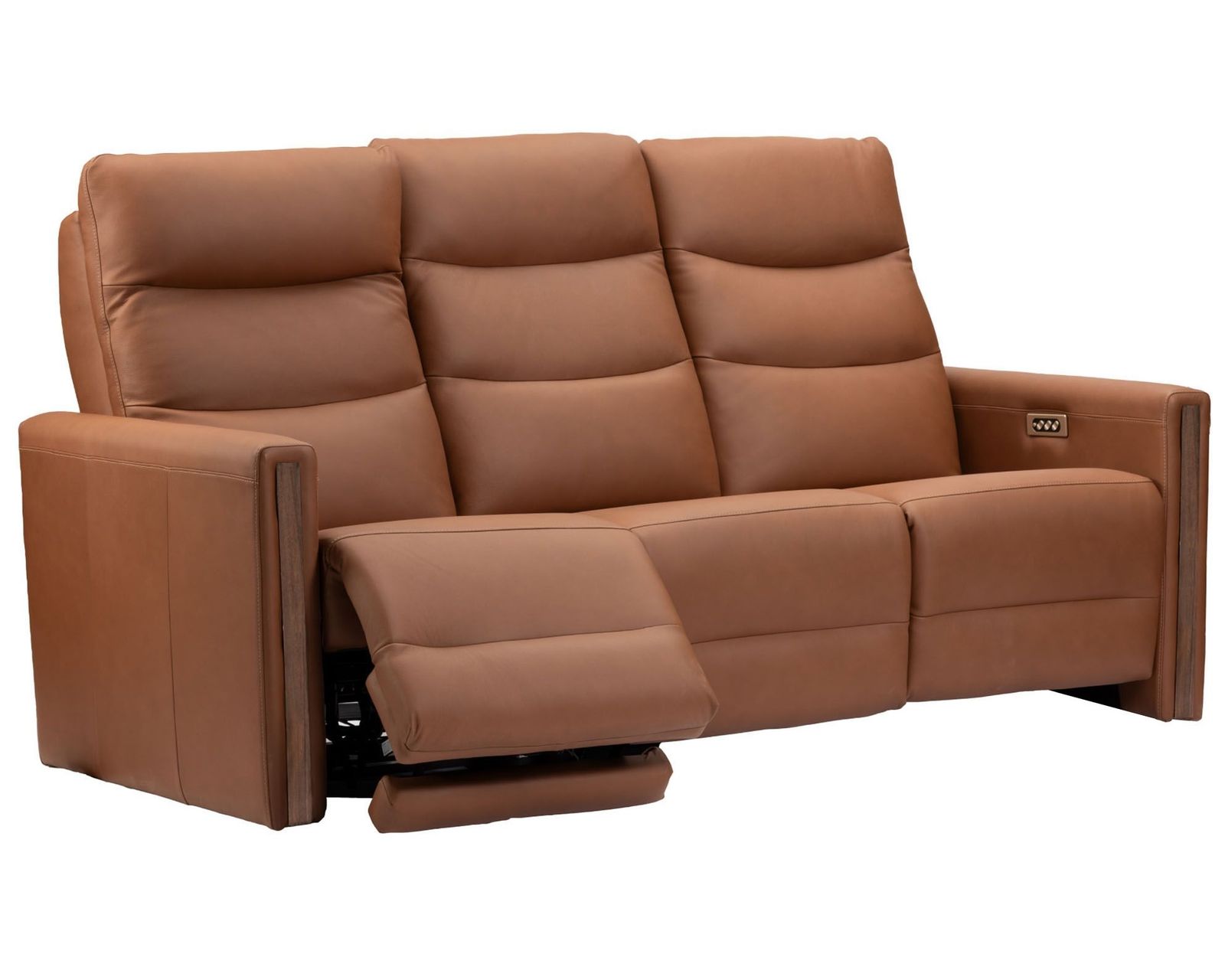 Fatima Dual Power Reclining Sofa — Available in Standard & Wide Cushions, 140+ Leather Options, and 74", 79", or 106" Widths - Your Style, Your Comfort, Your Price Point