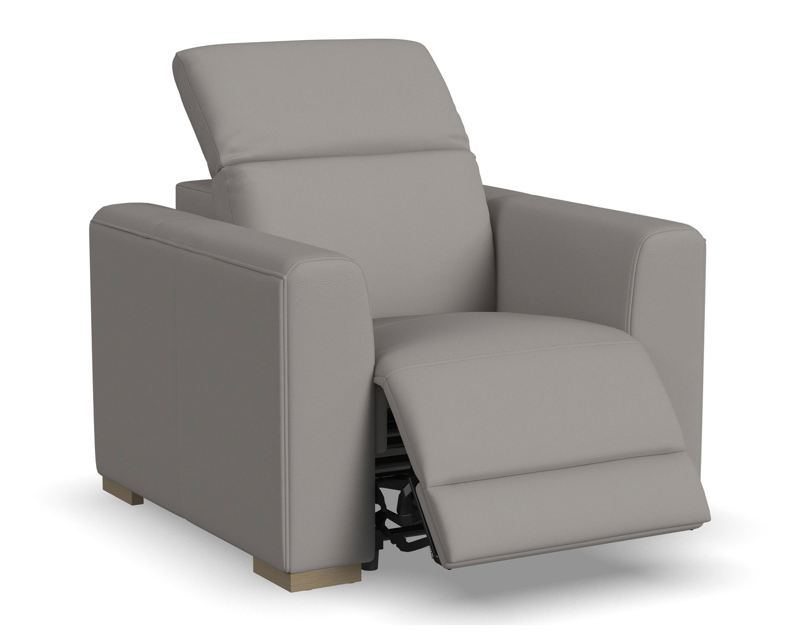 Aurora Leather Power Headrest Power Reclining Sectional (+2 colors) 749-01 - In stock - Aurora Power Recliner with Power Headrest