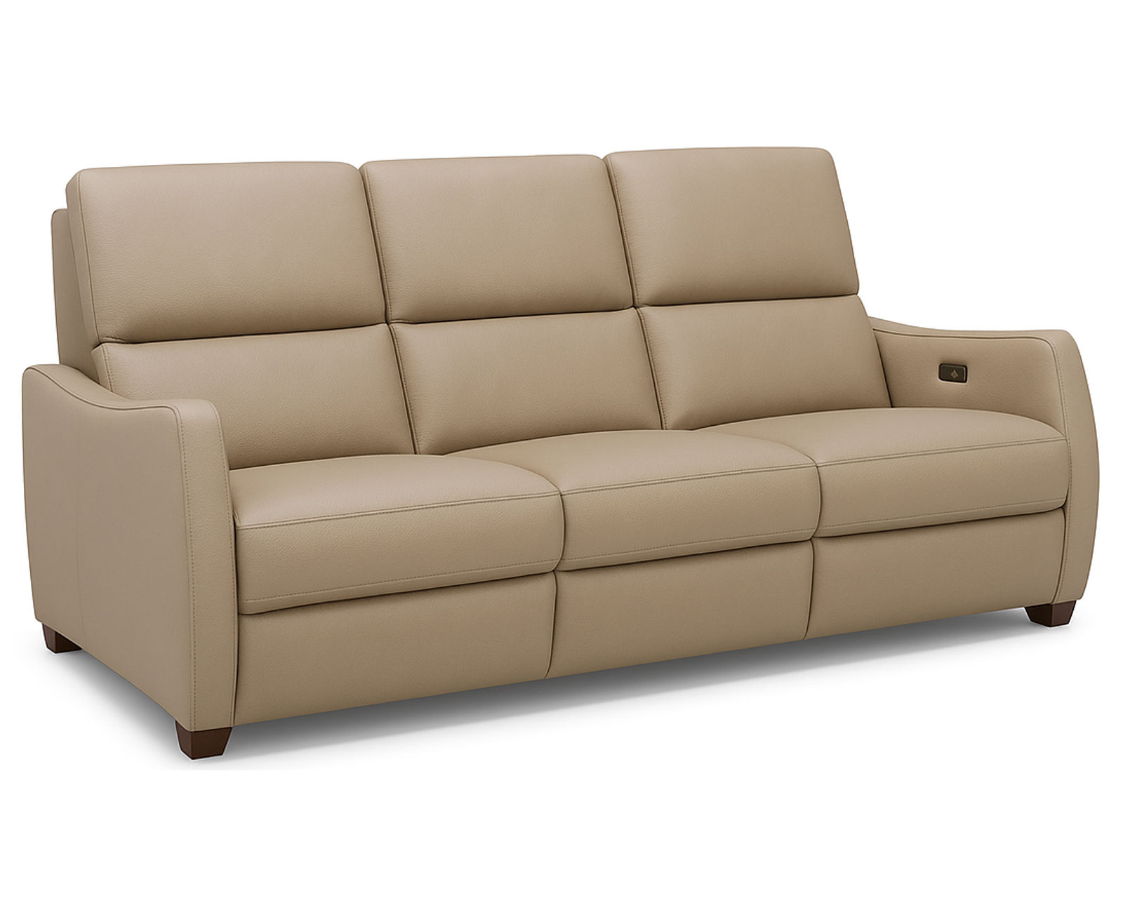 Luna 40110 Triple Power Reclining Sofa (81") +100 leathers