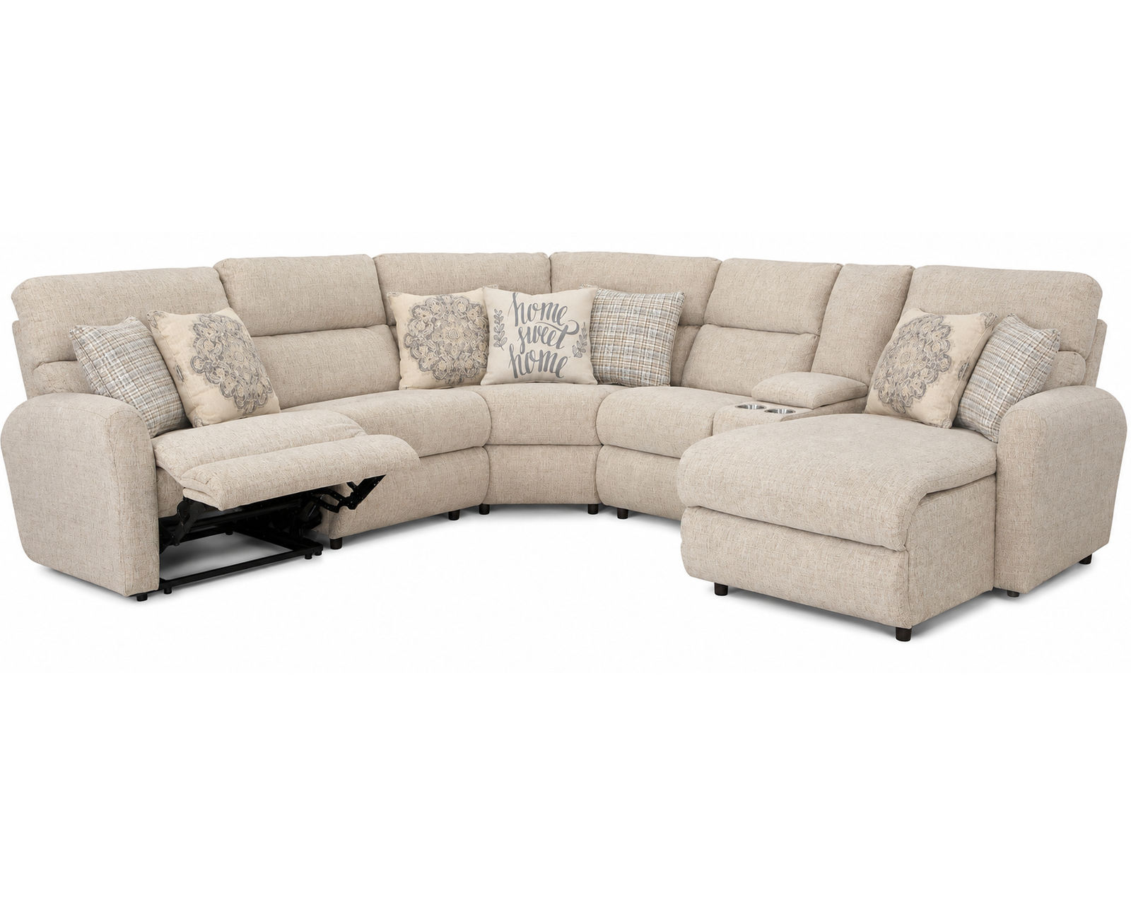 McPherson Lay Flat Modular Reclining Sectional - Best Seller