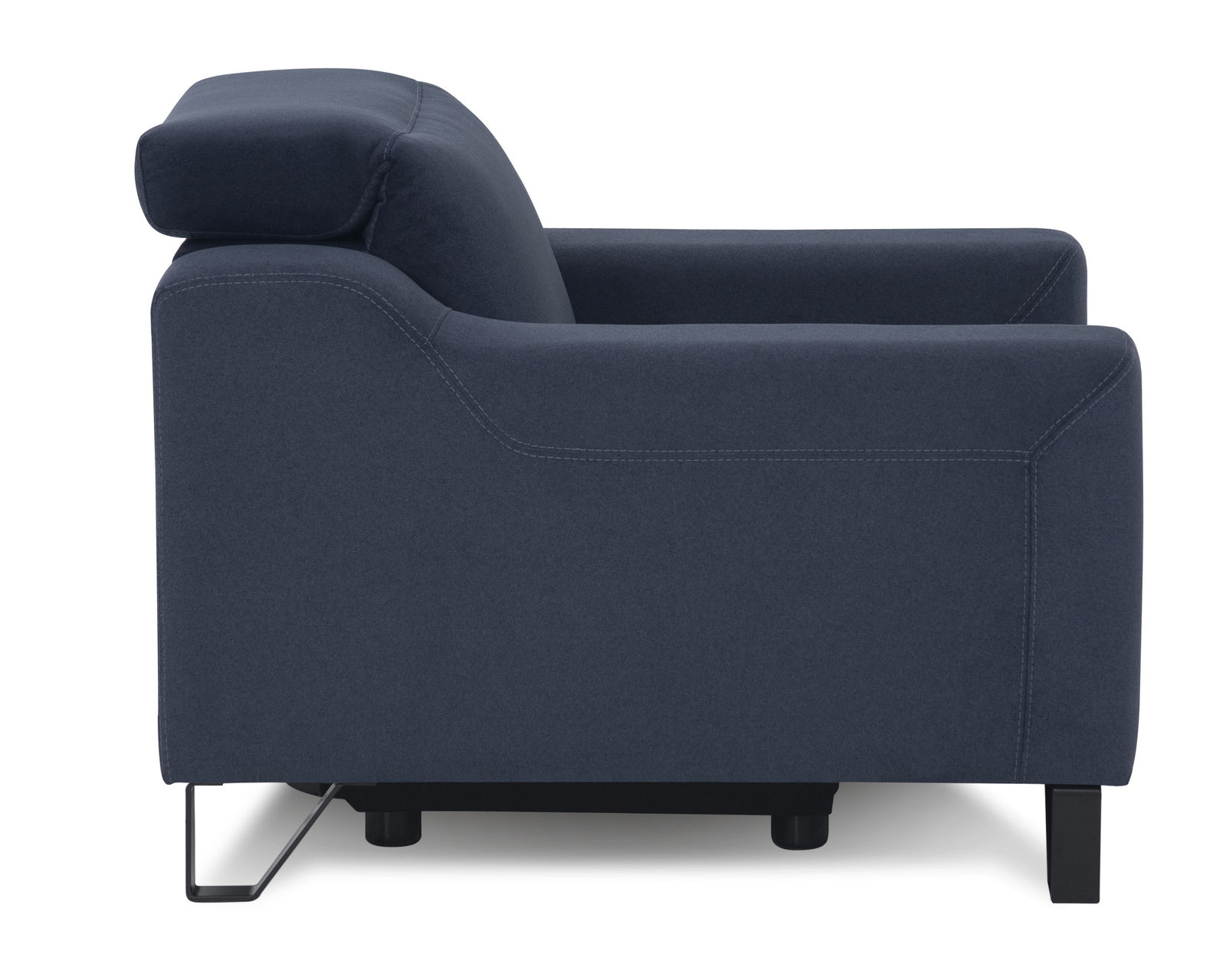 Tabor 44003 Power Headrest Power Wallhugger Recliner  (+50 fabrics) - The legs available in matte black or chrome.