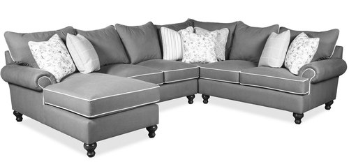 Layout N: Three Piece Sectional 70" x 135" x 106"