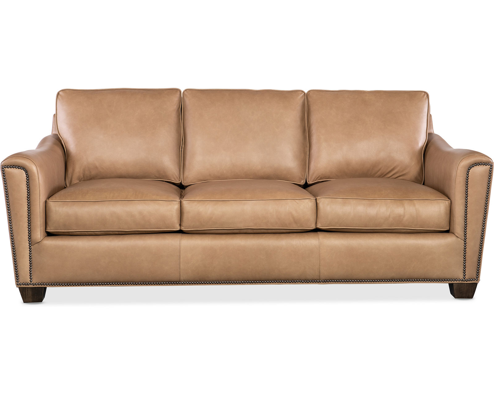 Bradington Young Lennon 732 Sofa (12 leathers) 8-Way Hand Tie - Lennon Stationary Sofa 8-Way Hand Tie