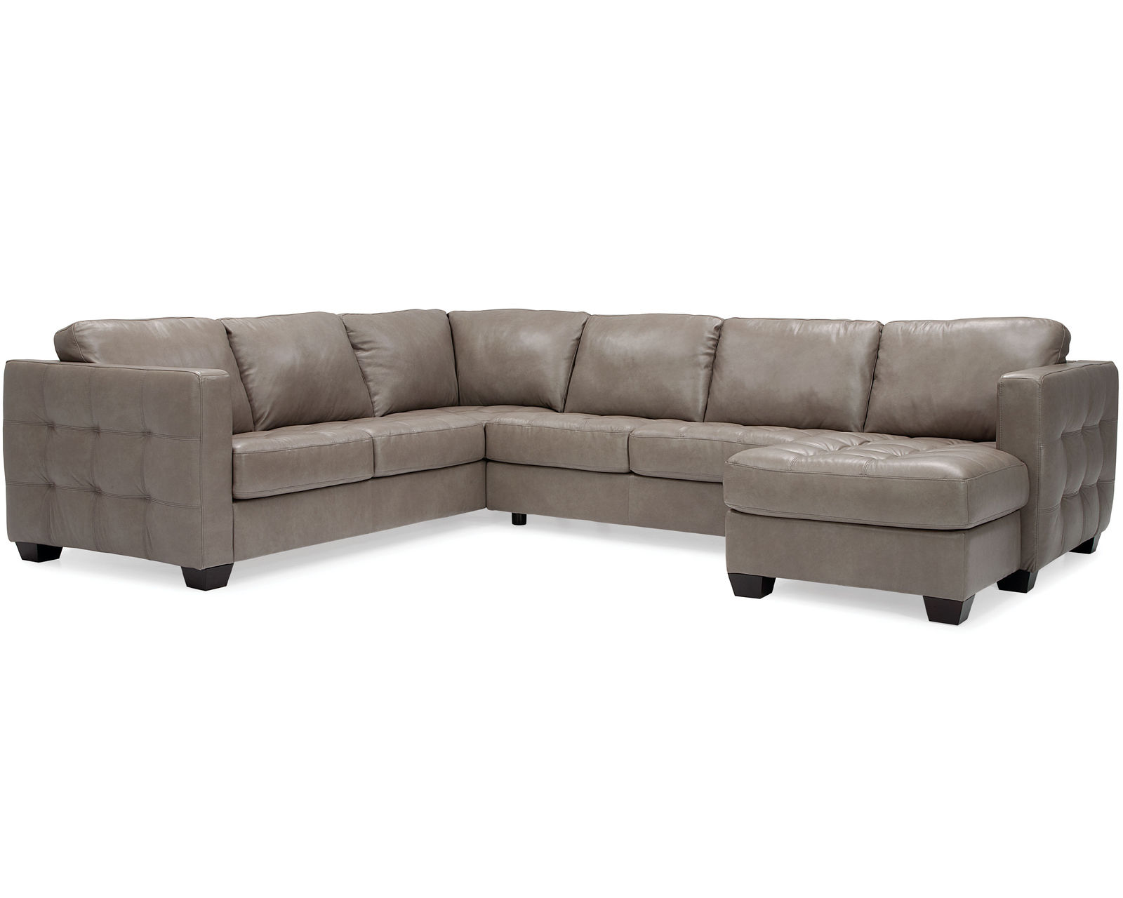 Barrett 77558 Sectional (+100 leathers) - Layout D: Three Piece Sectional 96" x 122"