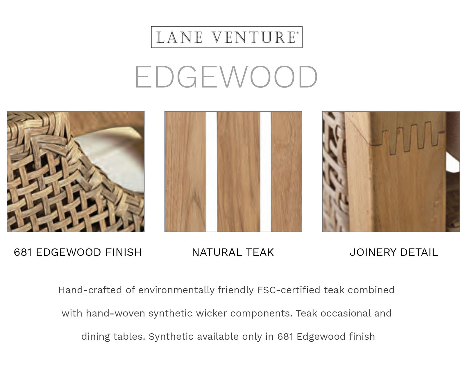 Edgewood Teak Outdoor Sofa Collection - Edgewood Teak Outdoor Sofa Collection