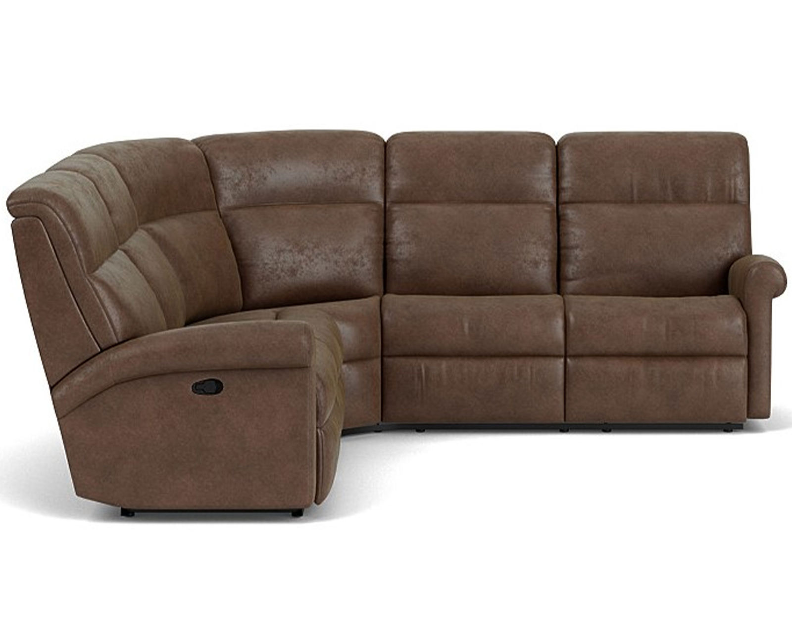 Davis Reclining Sectional (Colors Available) - Sectional Layout F: 