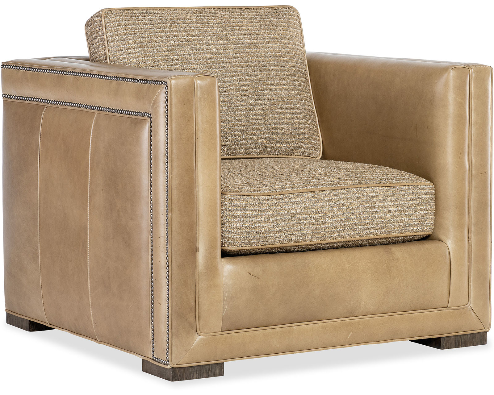 Bradington Young Ellary 663 Sofa (12 leathers) 8-Way Hand Tied - Ellary Stationary Chair 8-Way Hand Tie