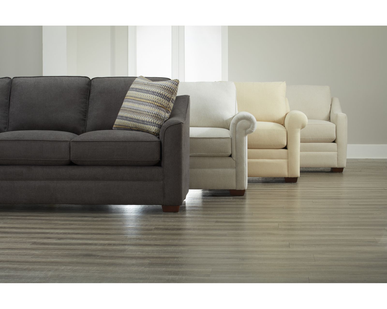 F9 Stationary Chair (100+ Performance fabrics) Make it Yours - Select from four different arm styles