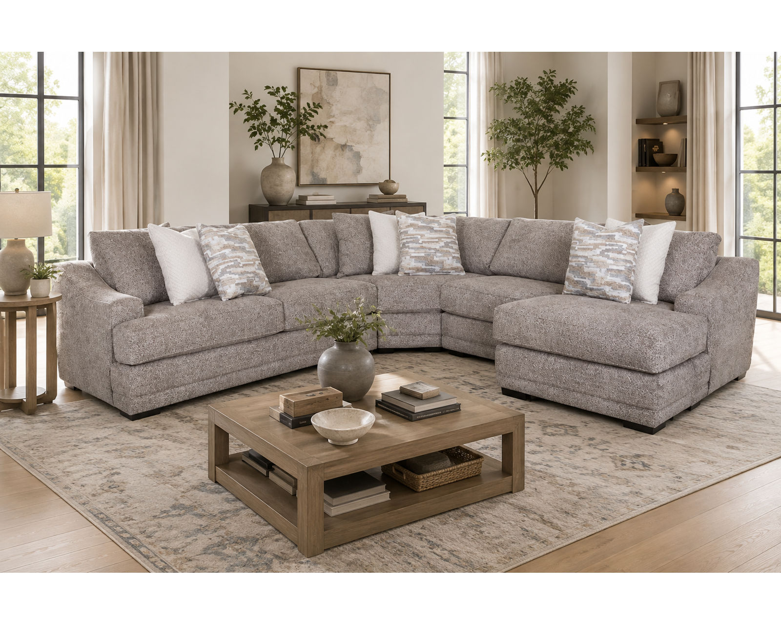 Florence 893 Modular Sectional (One Sectional. Two Chaise Options. Designed to Fit the Way You Live) - Luxury Looks. Beautiful Rooms. Surprisingly Affordable.