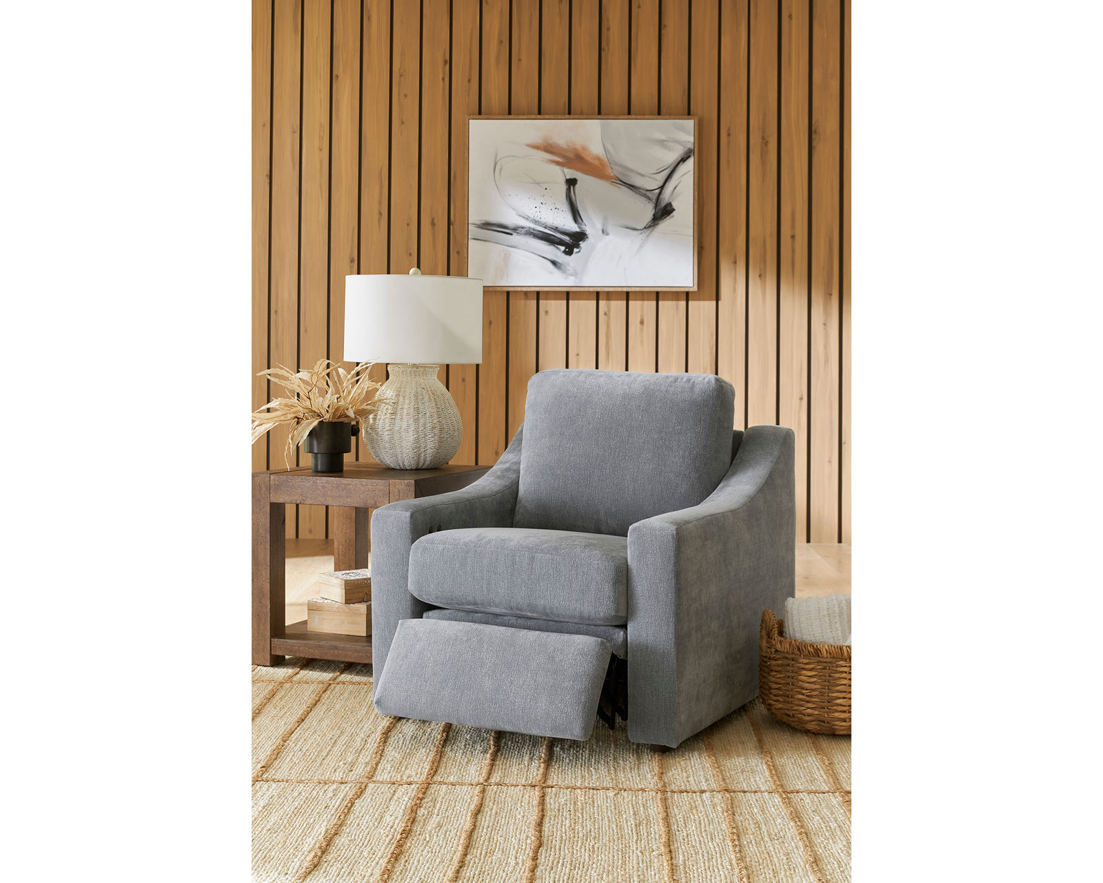 Cavrilly 85" Incliner Sofa (+50 fabrics) - Cavrilly Incliner Chair