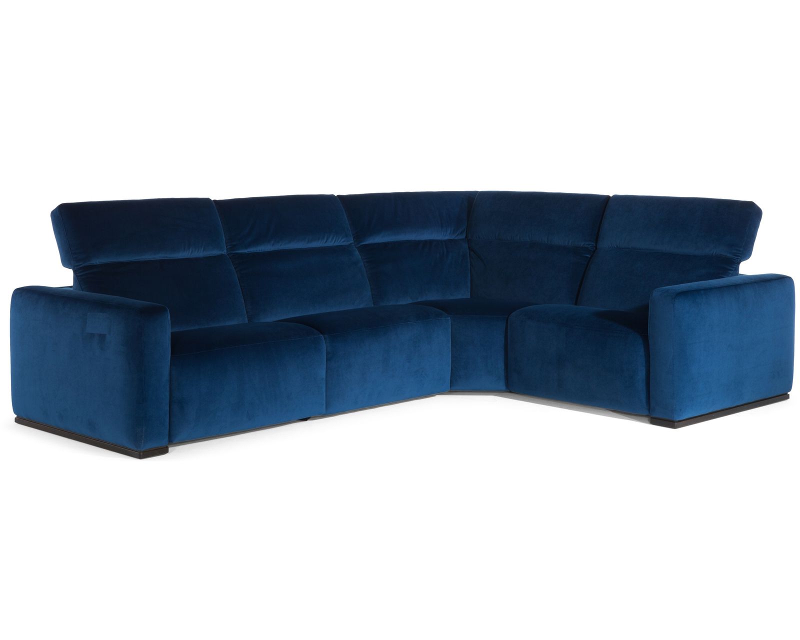 Baltimora C260 Stationary Sectional (+50 leathers) - Layout D: Four Piece Sectional 126" x 92"