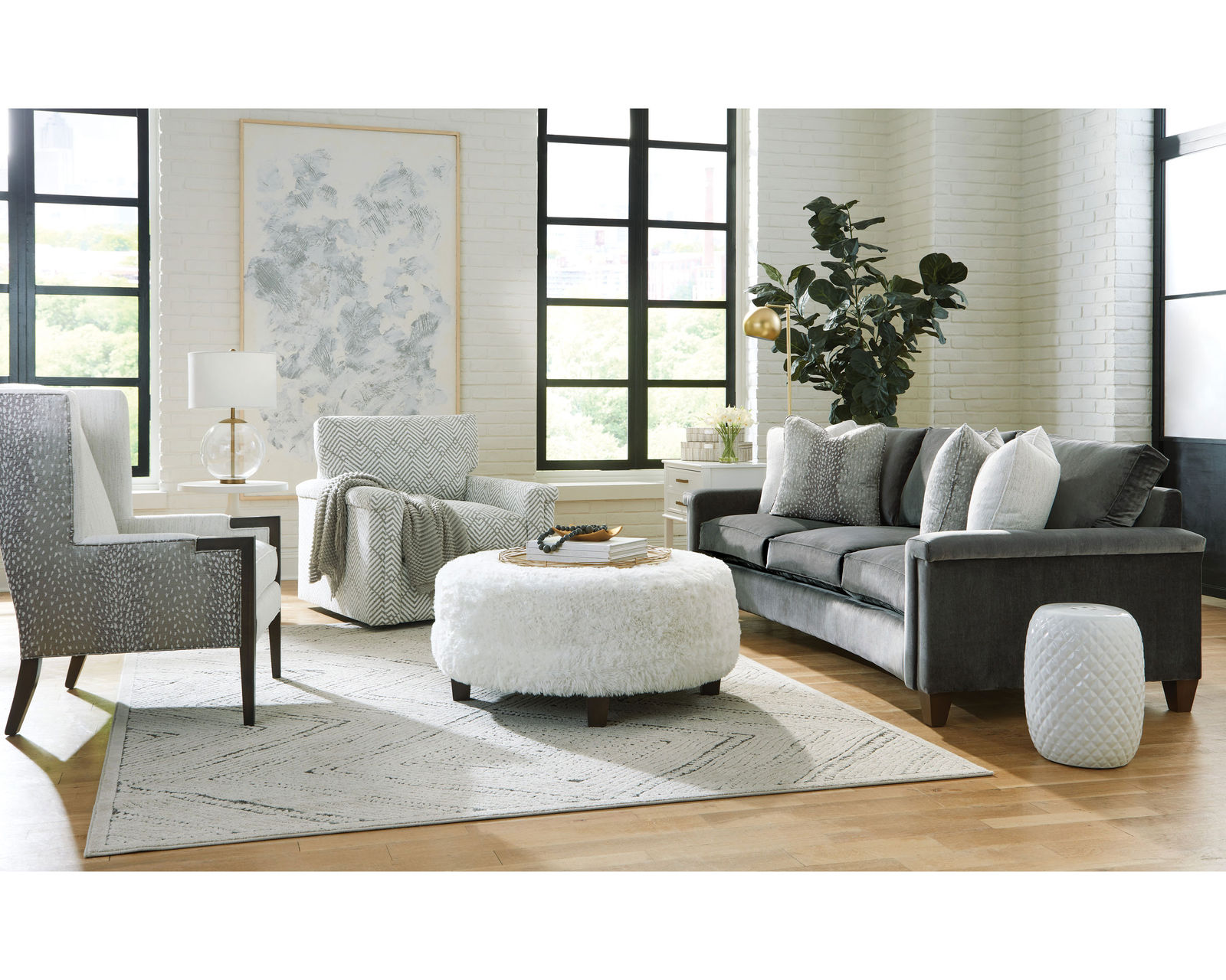 Bel Air 92" Modern Sofa (+100 performance fabrics) - Premium quality starts on the inside!