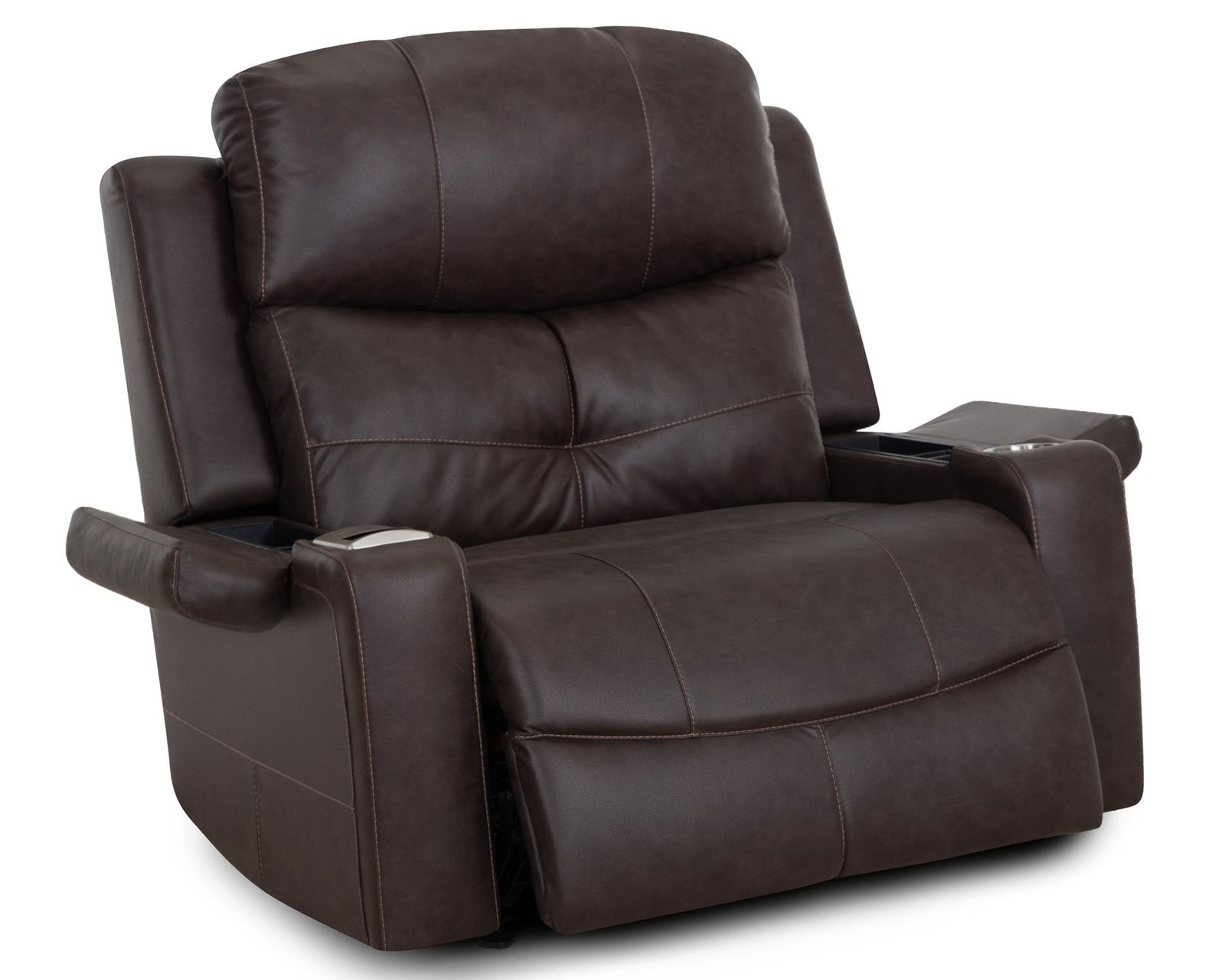 Arlington 8507 Chair & A Half Power Rocker Recliner (Extra-Wide Comfort. Built-In Storage. Wireless Charging) - Extra-Wide Comfort. Built-In Storage. Wireless Charging