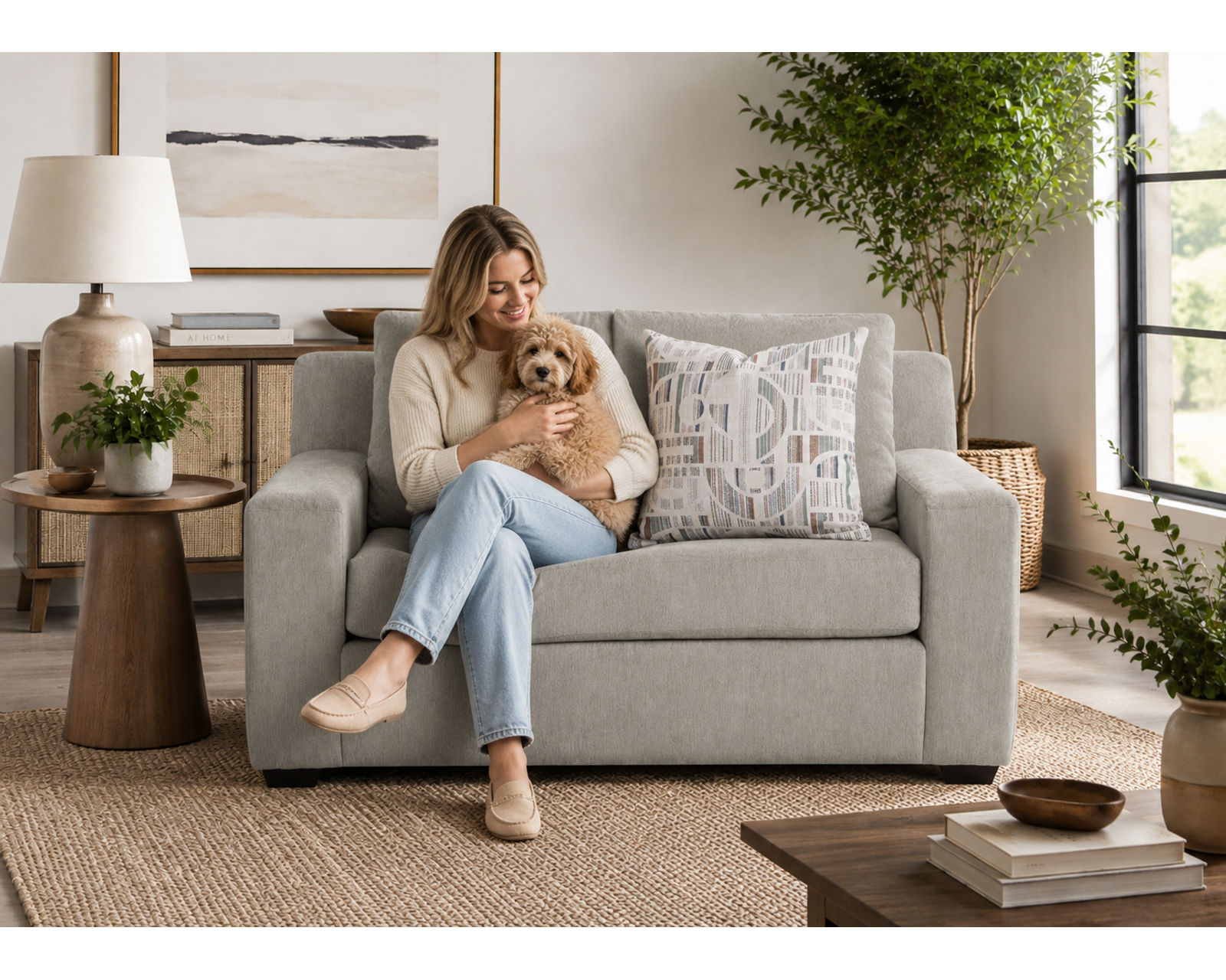 Juniper 814 Sofa (Relaxed Comfort. Smart Design. Made for Everyday Living) - Professionally Designed. Beautifully Coordinated. Affordably Yours.