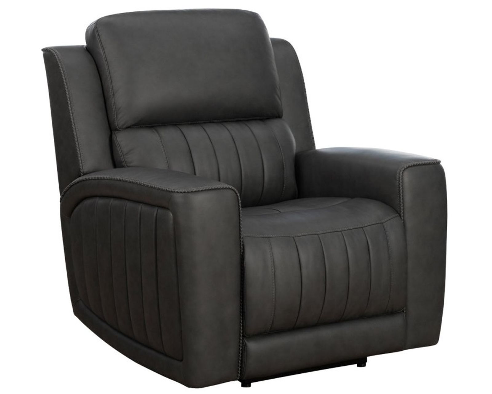 Pierce Zero Gravity Power Recliner w/Power Head Rest & Power Lumbar (Gray) In stock