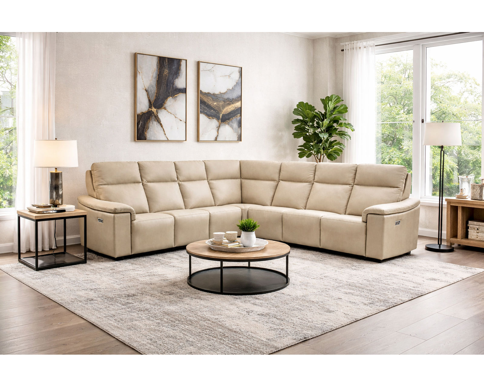 Kayce 4033 Power Headrest Power Reclining Sectional (standard and wide seat widths) +140 leathers - Designed for Comfort. Built for Life. Priced for You.