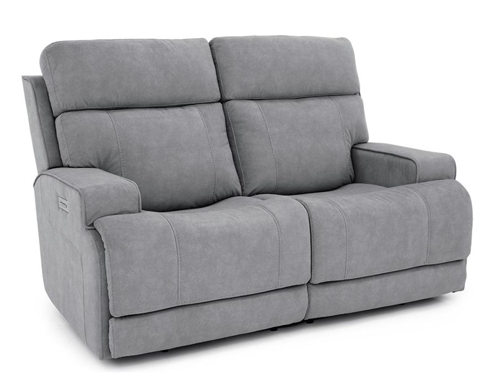 Ashbee 89" Zero Gravity Sofa w/Power Recline, Power Head Rests & 3" Footrest Extension (Dolphin) In stock