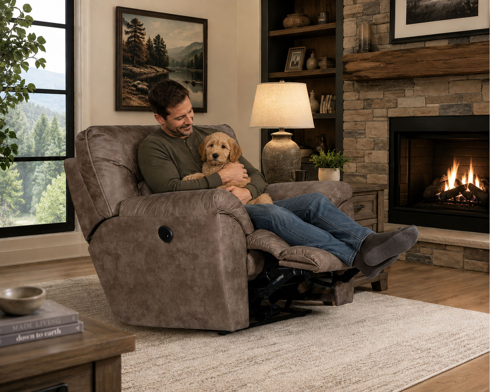 Hollins Wide Seat Power Reclining Sofa (88") In stock - Exceptional Comfort Starts Here.