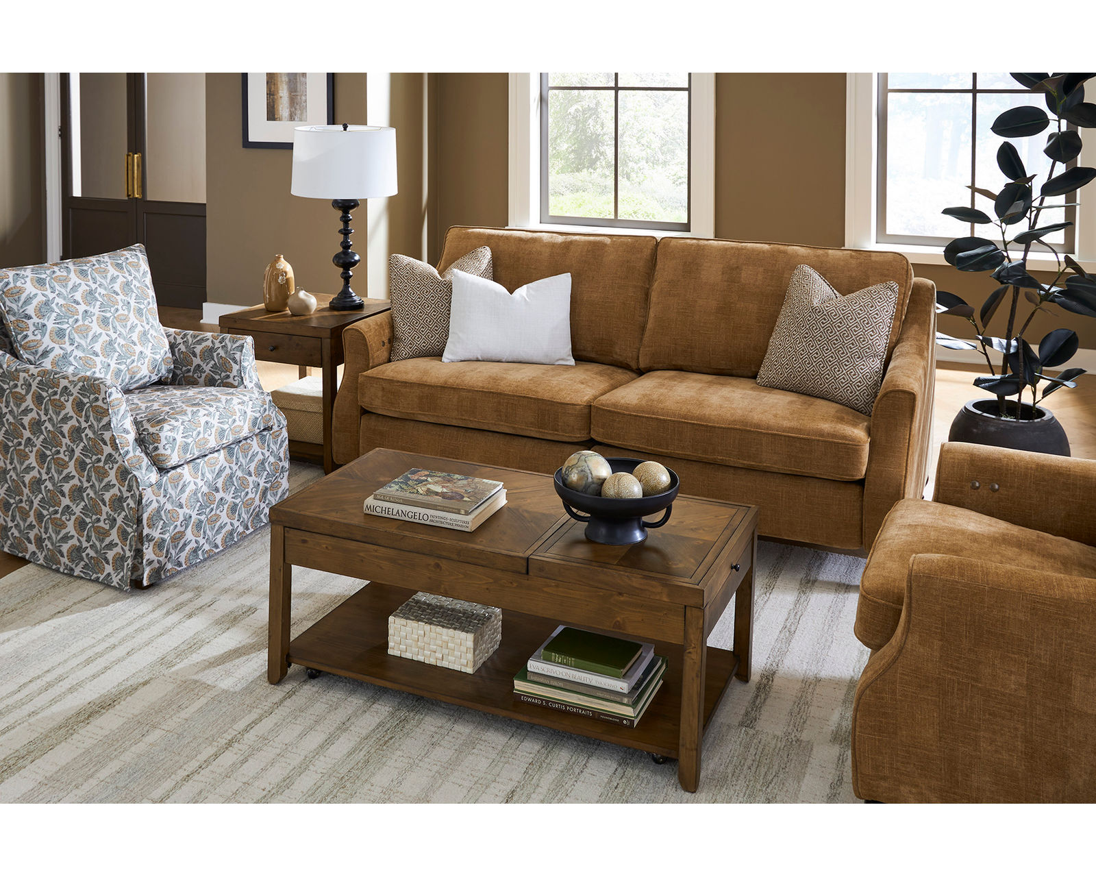 Adeline 84" Incliner Sofa (+50 fabrics) - Adeline 84" Incliner Sofa