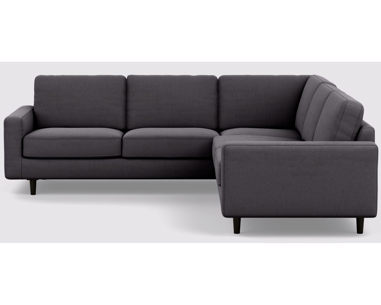 Oscar 77158 Sectional (95" x 95") +50 fabrics - Layout A:  Two Piece Sectional 95" x 95"