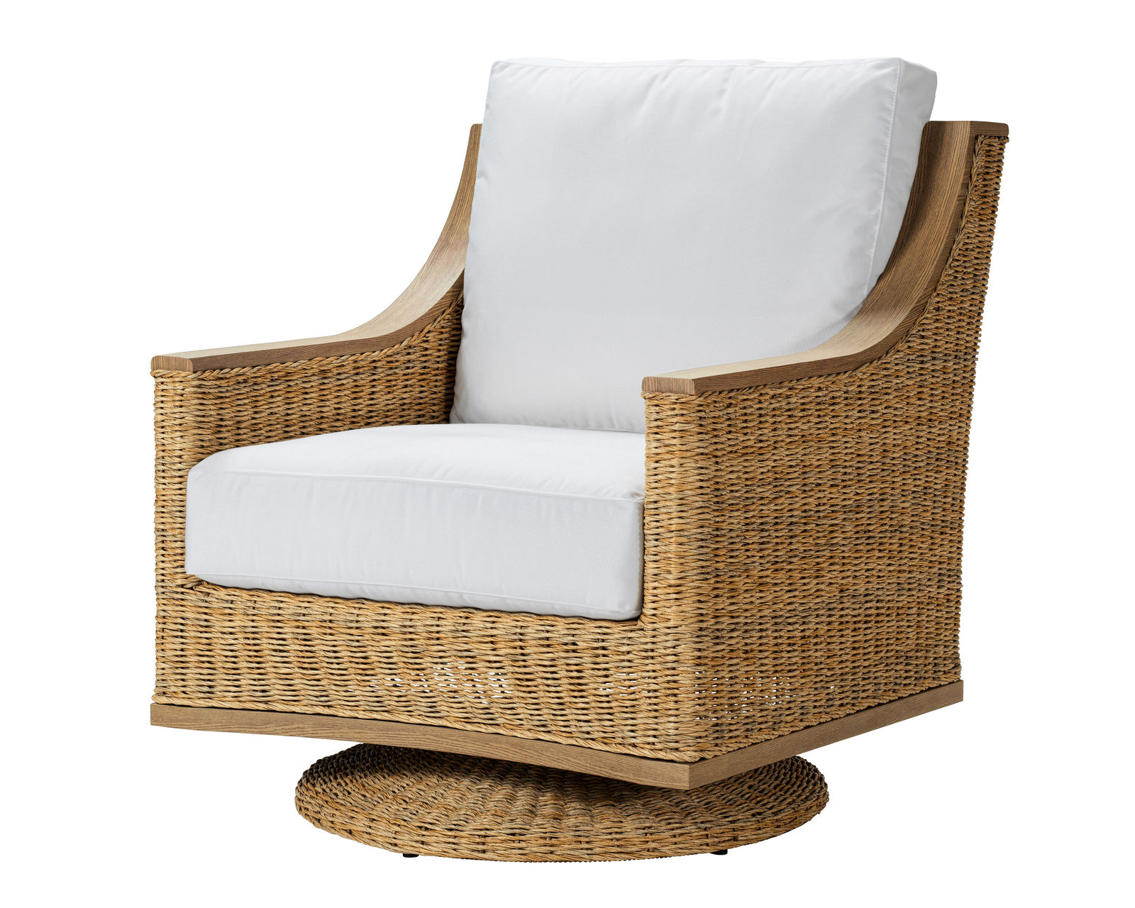 Hemingway Loggia Swivel Chair (Made to order fabrics) - Hemingway Loggia Swivel Chair