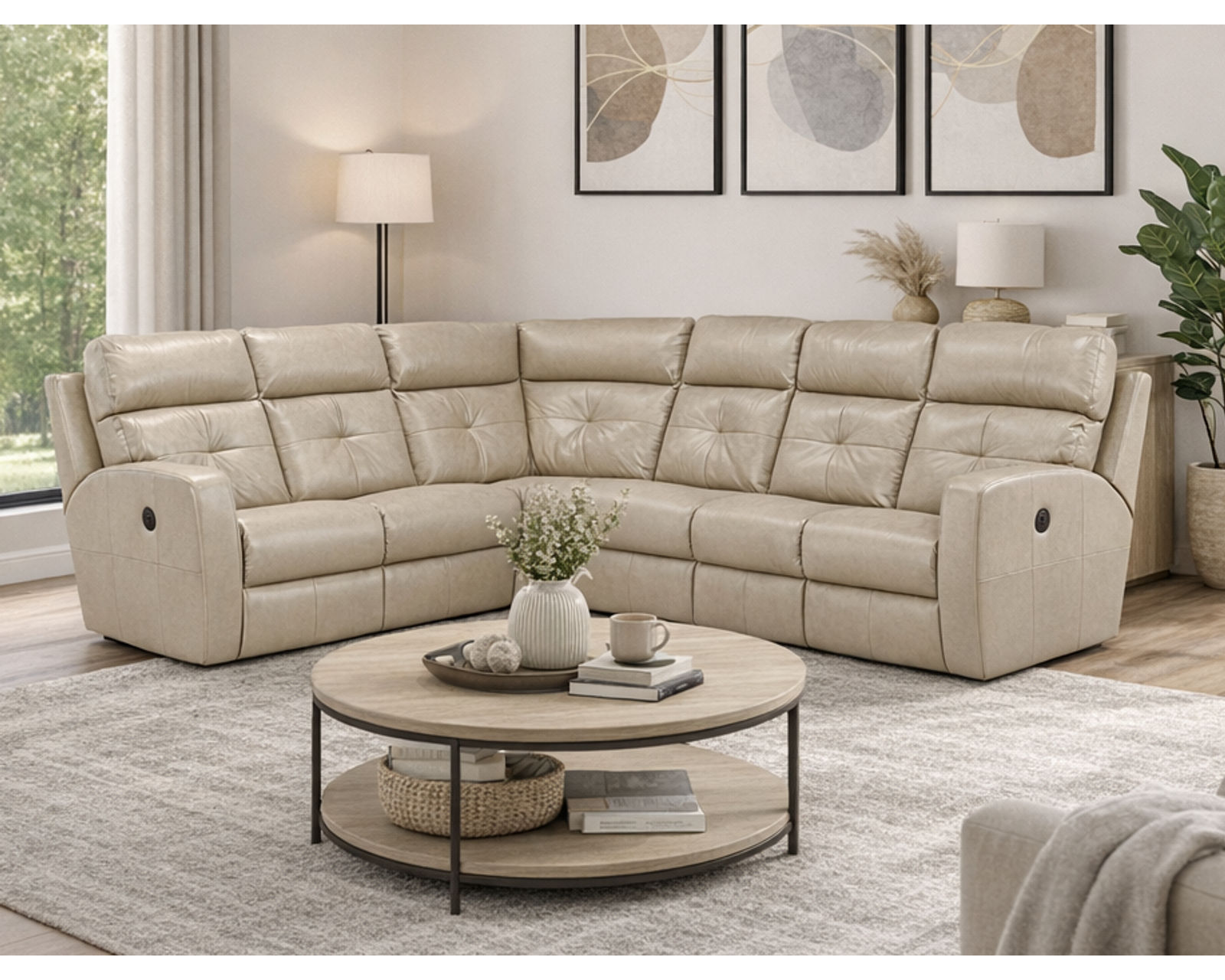 Chloe 4047 Reclining Sectional +140 leathers - Premium Comfort Without Compromise