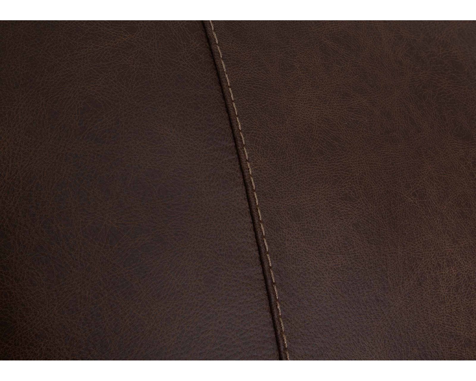 Highlands 893 Modular Sectional (Big Comfort. Flexible Design. The Rich Look of Leather) - Shown in Leather Like Polyester Fabric Color Auburn