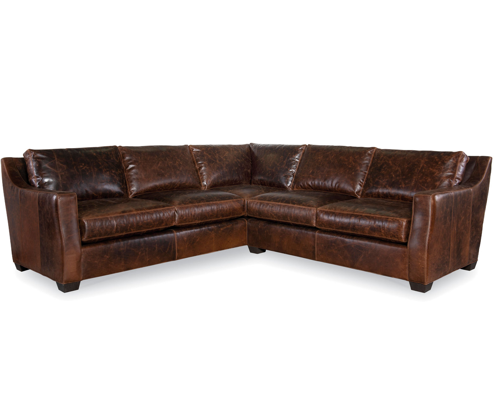 Barrett Leather Sectional (+45 leathers) - Barrett Leather Sectional 