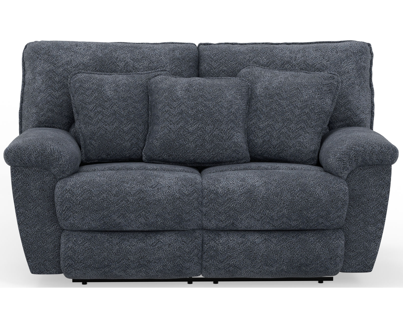 Paxon 90" Power Reclining Sofa with Power Headrests & Deep Seat Recline - 400 lb. per seat (includes pillows) - Extra deep reclining seat for extra comfort