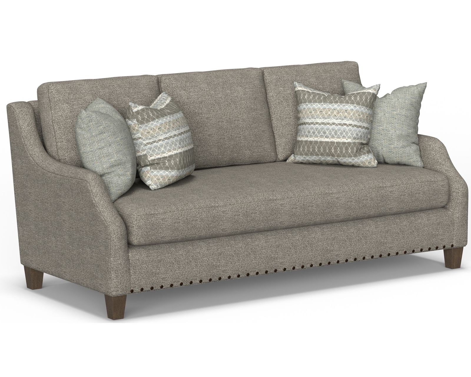 Gianna 7824 Bench Seat Sofa (86") +100 fabrics)