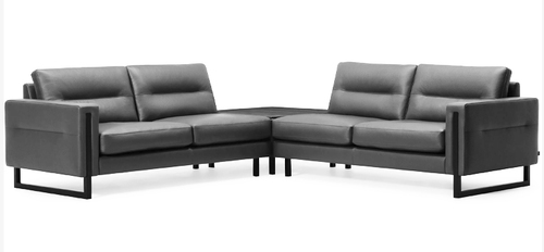Layout O: Three Piece Sectional 102" x 102"