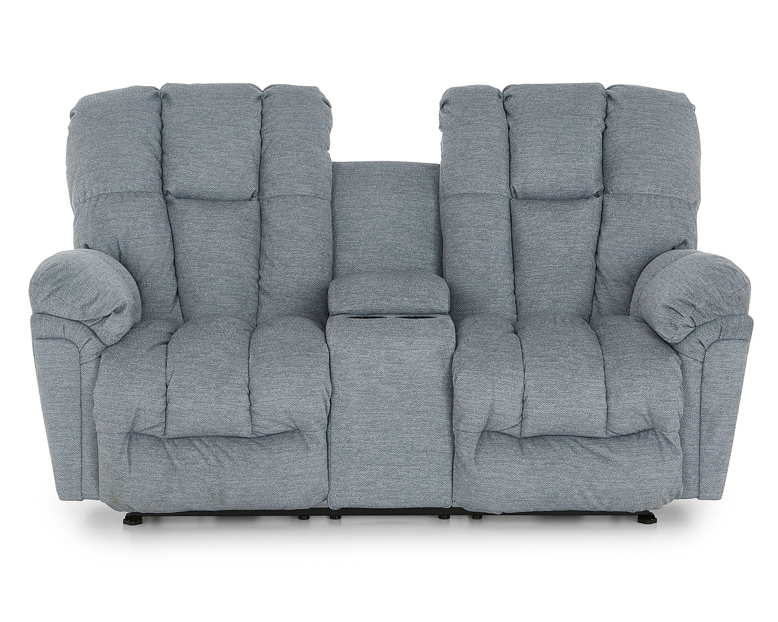 Lucas Double Reclining Sofa (+100 fabrics) 87" - Lucas Double Reclining Console Loveseat (Rocker Reclining Console Loveseat Availabled