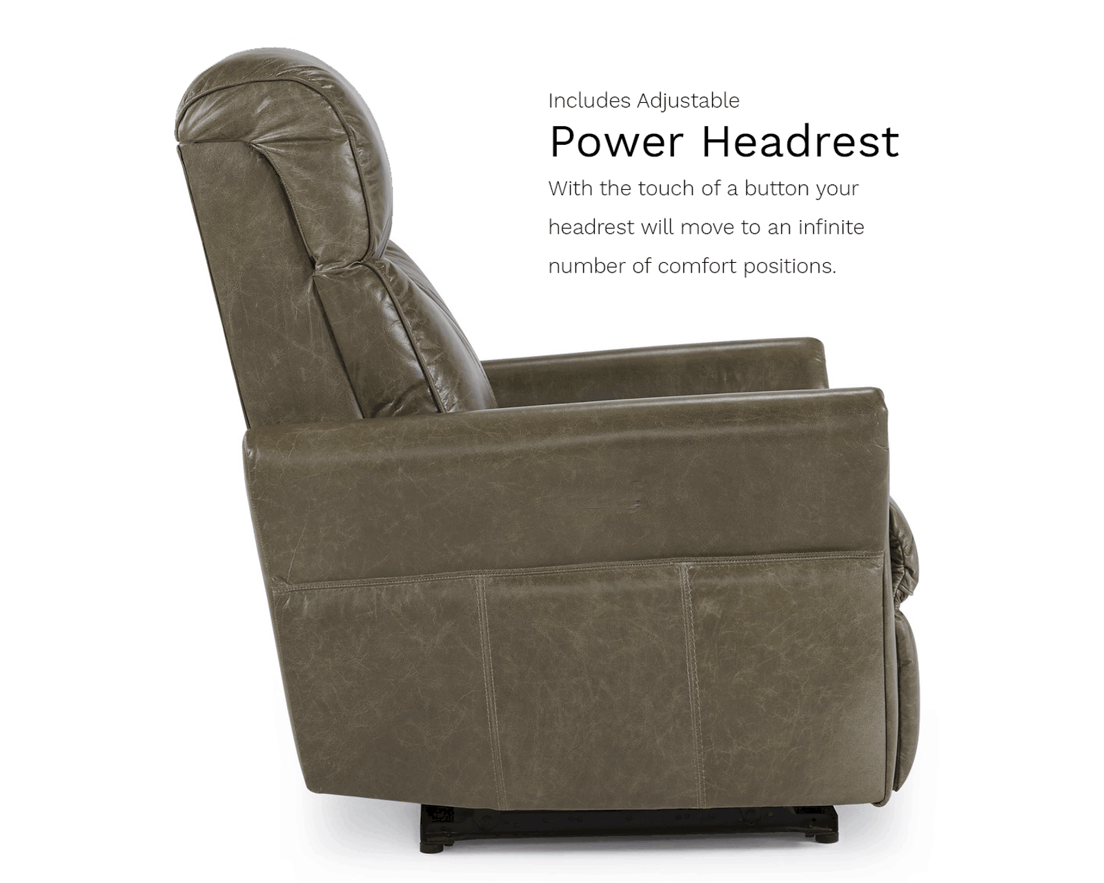 Astuzia C068 Triple Power Reclining Sofa (+50 leathers)