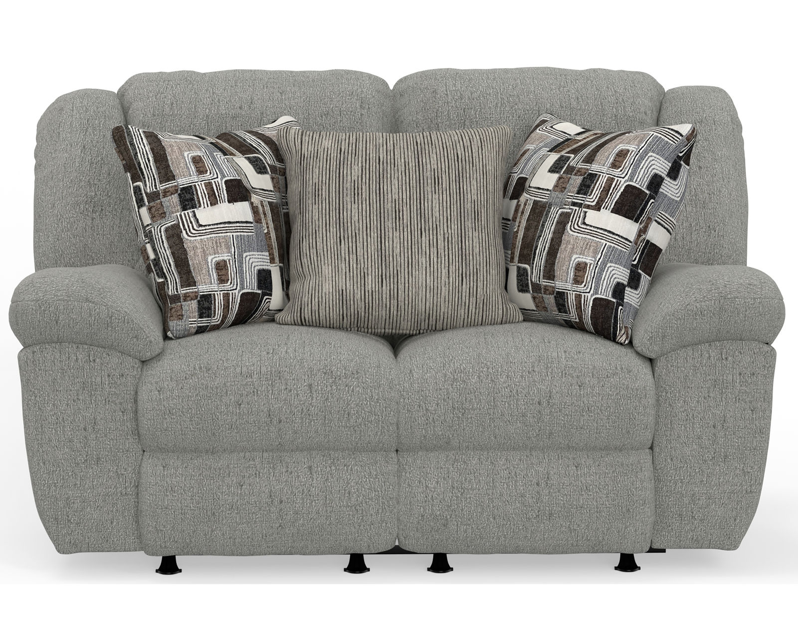 Trifecta 165 Triple Reclining Sofa with Drop Down Table (+2 colors) 90" - Premium quality starts on the inside