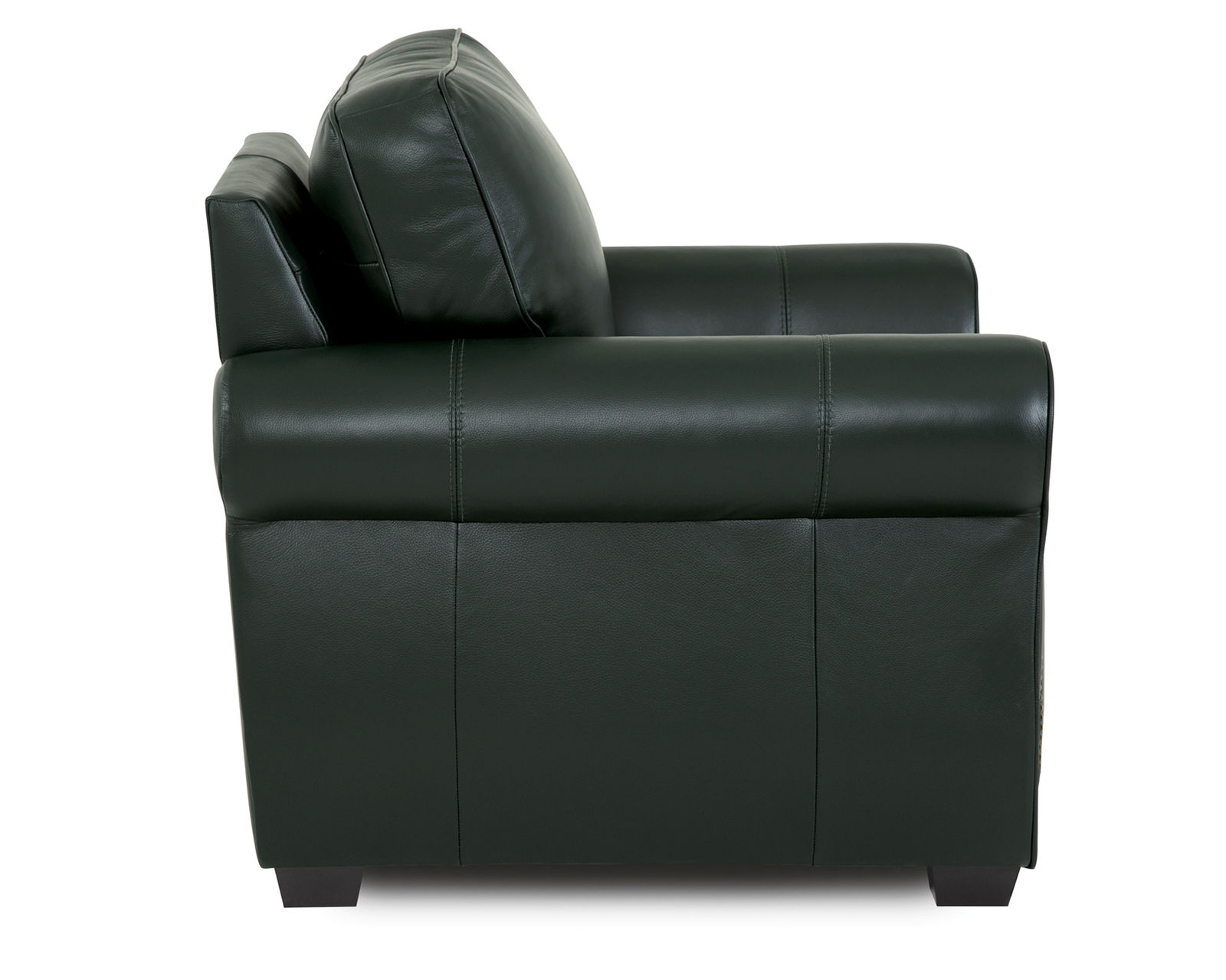 Viceroy 77492 Sofa (84") +100 leathers - Viceroy Leather Chair Side View