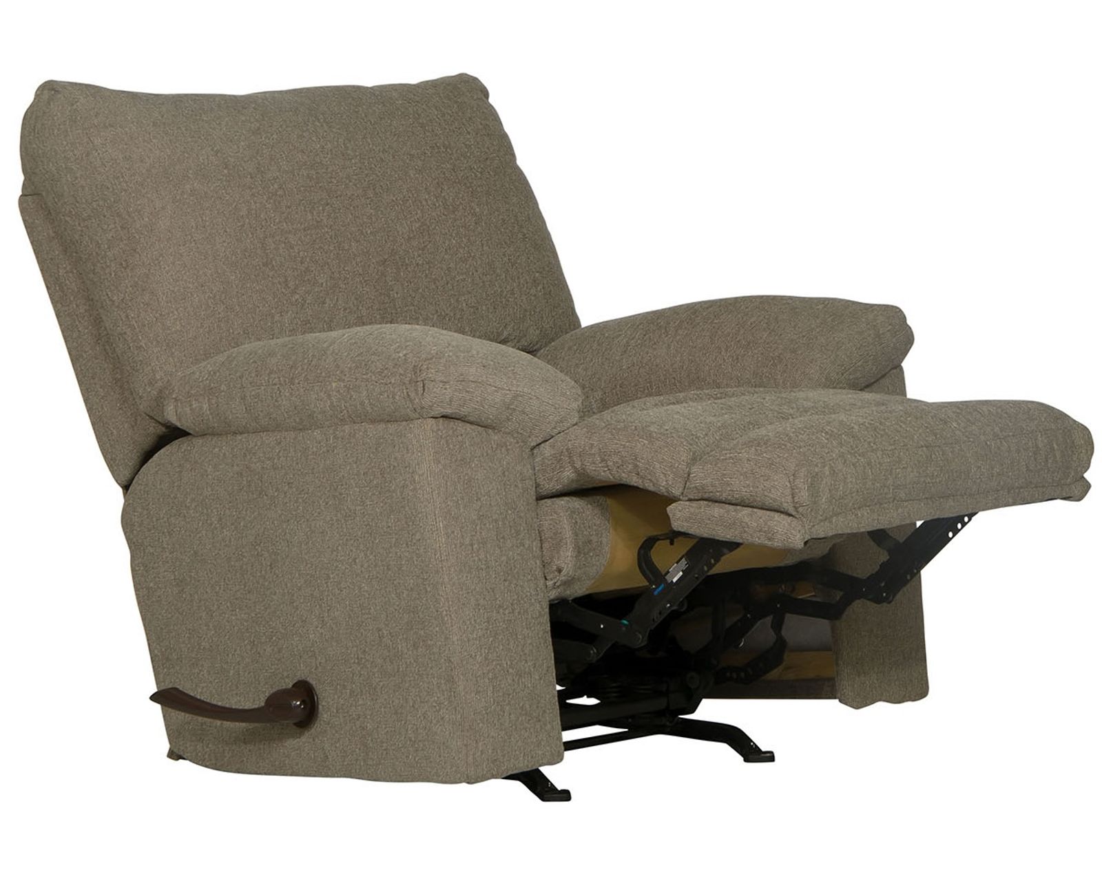 Tyler 85" Double Reclining Sofa (2 colors) - Shown in Pewter Chenille Fabric Color