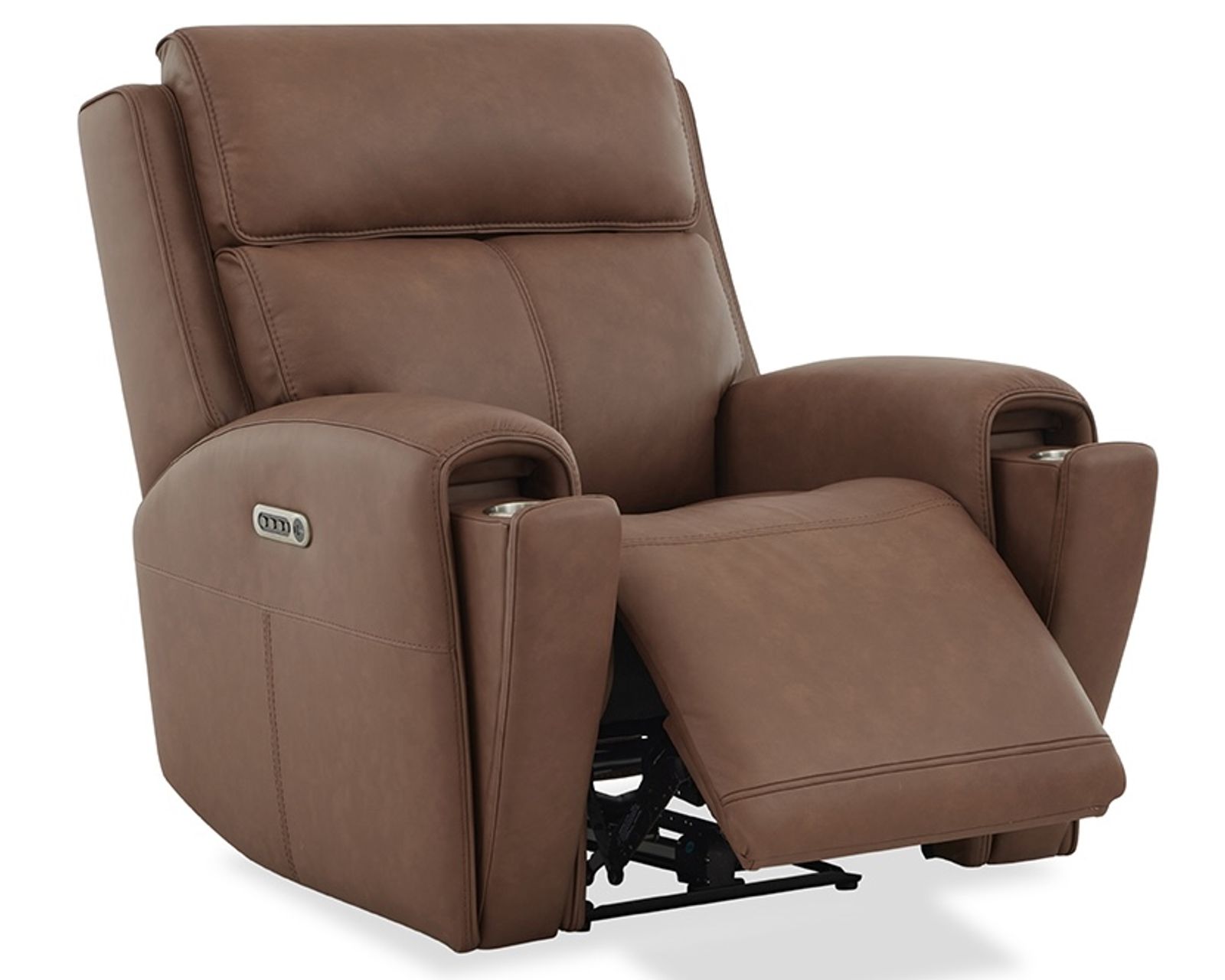 Warren 1848 Zero Gravity Triple Power Reclining Console Loveseat 77" (two colors) - Include power recline, power headrest and power lumbar