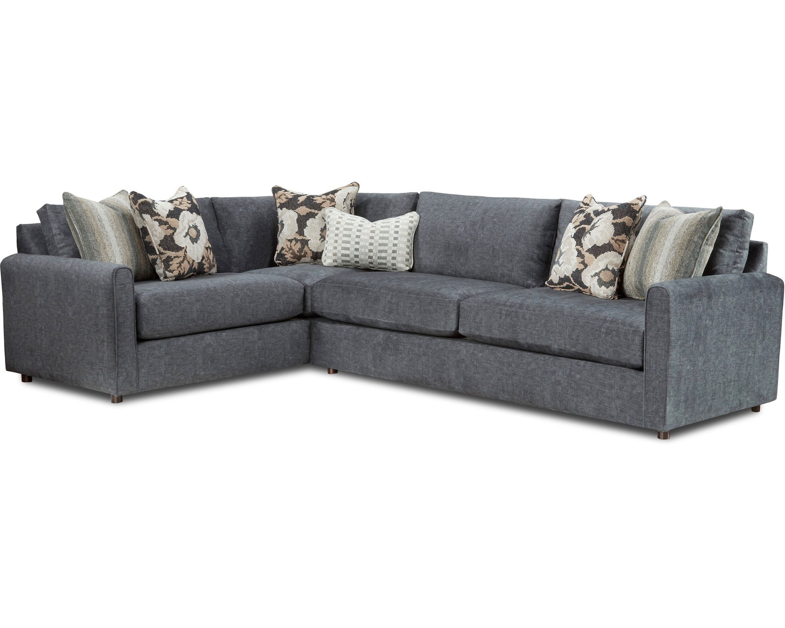 Argo Ash Two Piece Sectional (Includes Pillows) 83.5" x 124"