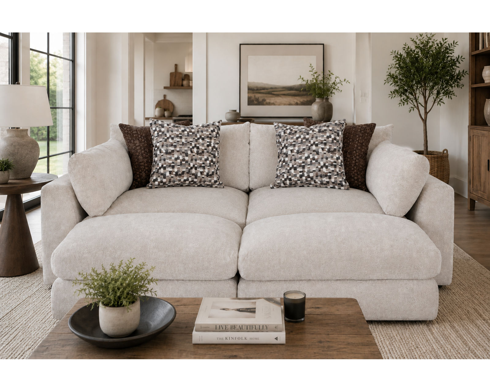 Pollock 965 Modular EXTRA Deep Seating Sectional (So Deep, It’s Almost a Bed) - More Room to Relax. More Reasons to Stay.