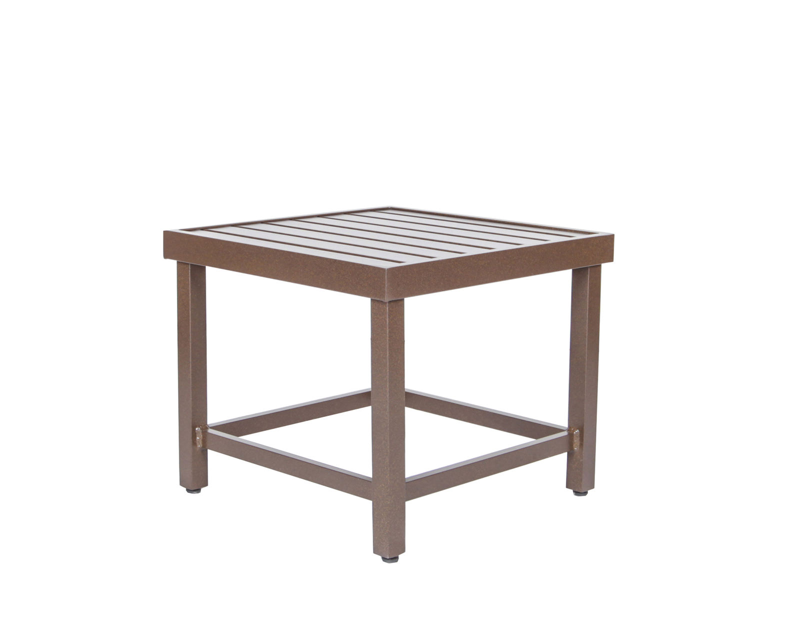 Cypress Cushion Lounge Chair (110 fabrics - 8 metal finishes) - Artisan Square End Table
