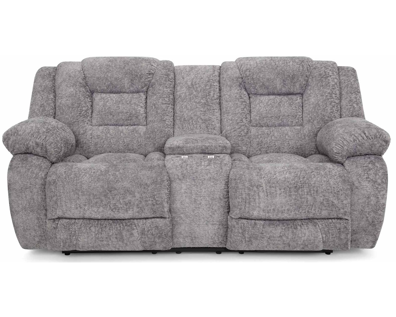 Hayworth 95" Reclining Sofa Ash (Luxury Comfort Without the Price) - Hayworth Reclining Console Loveseat