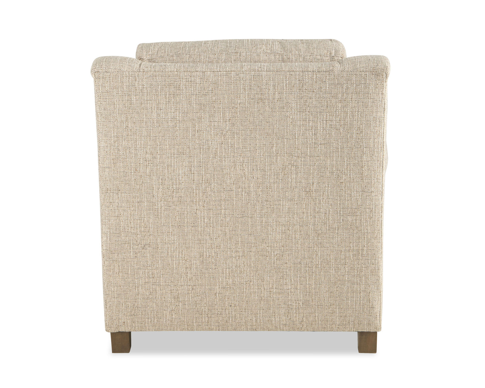 Swift Stationary Chair (Colors Available) 7309 - The French seaming and tapered legs give this chair a clean and elegant look