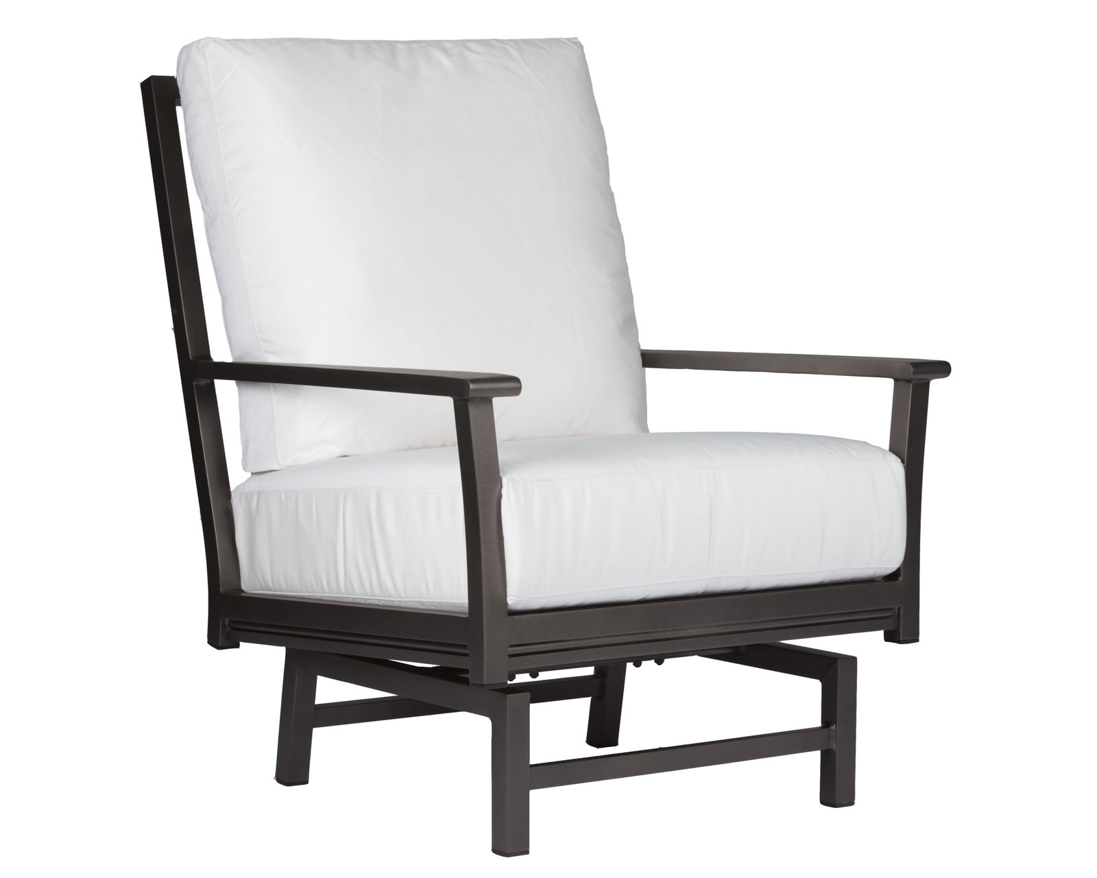 Montana Outdoor Spring Lounge Chair (110 fabrics - 8 metal finishes)