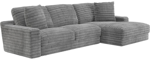 Layout A: Two Piece Sofa Sectional 123" x 67"