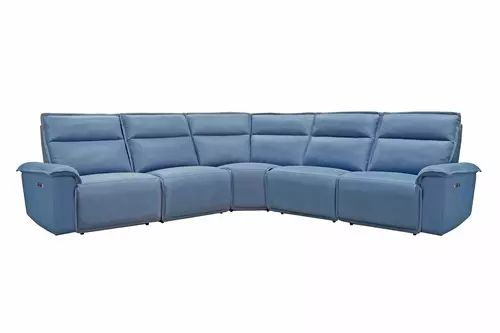 Layout A: Five Piece Reclining Sectional 122" x 122"