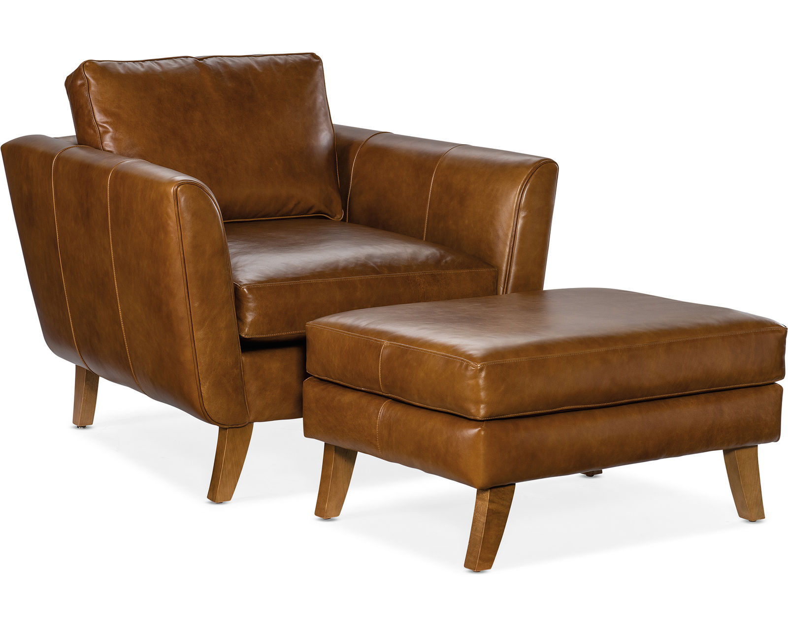 Bradington Young Alora 745 Sofa (12 leathers) 8-Way Hand Tie - Alora Stationary Chair 8-Way Hand Tie