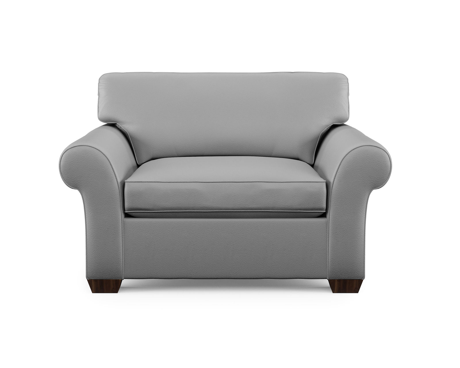 Vail Leather Stationary Sofa (Leather colors)
